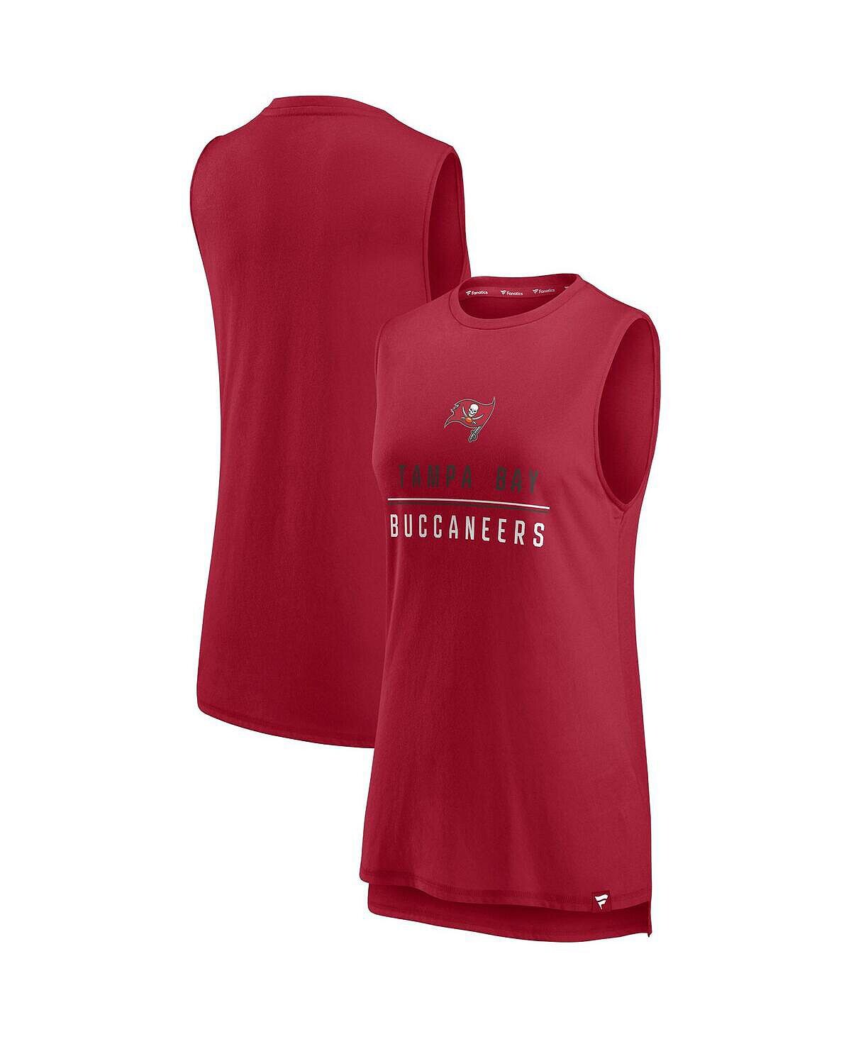 Женская красная майка Tampa Bay Buccaneers True Contender с логотипом Fanatics, красный
Женская красная майка Tampa Bay Buccaneers True Contender с логотипом Fanatics, красный