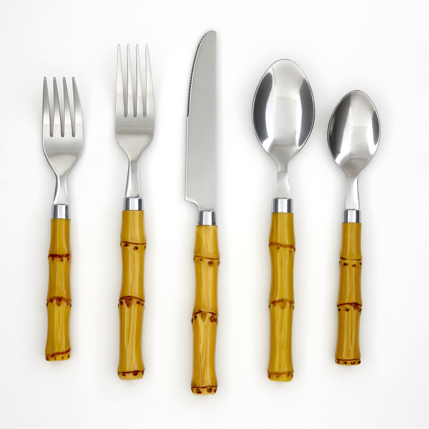 Набор столовых приборов Cambridge Silversmiths Bamboo Natural 20 предметов, стальной
Набор столовых приборов Cambridge Silversmiths Bamboo Natural 20 предметов, стальной