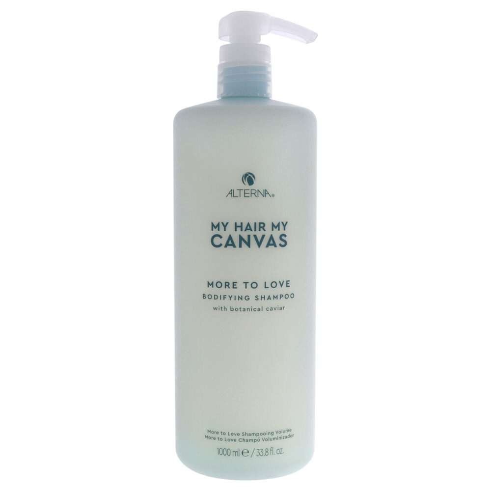 Увлажняющий шампунь My Hair My Canvas More To Love Bodifying Shampoo Alterna, 1 л
Увлажняющий шампунь My Hair My Canvas More To Love Bodifying Shampoo Alterna, 1 л