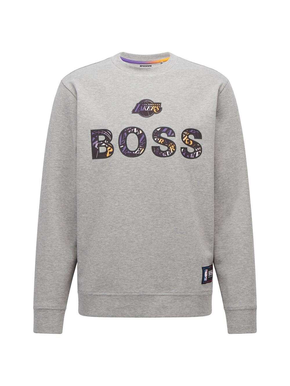 Толстовка Lakers Basketball Team Windmill с круглым вырезом BOSS x NBA, серый
Толстовка Lakers Basketball Team Windmill с круглым вырезом BOSS x NBA, серый