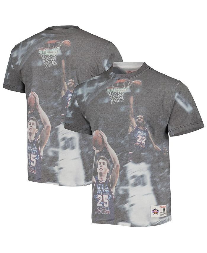 Мужская футболка Cleveland Cavaliers с рисунком над ободом Mitchell & Ness, серый
Мужская футболка Cleveland Cavaliers с рисунком над ободом Mitchell & Ness, серый