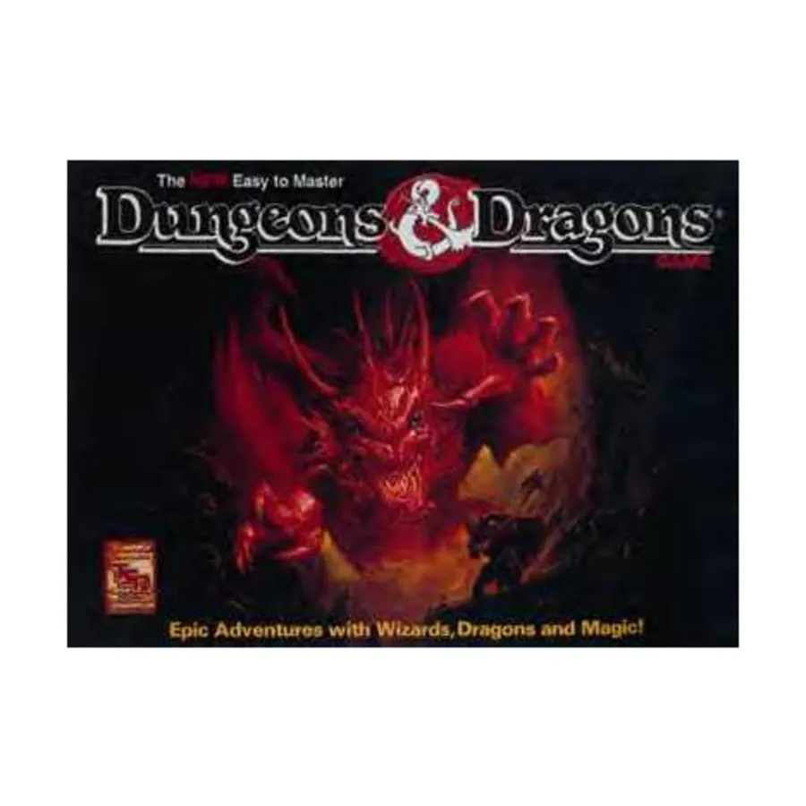 Коробочная игра Dungeons & Dragons Board Game (1st Printing), Basic Dungeons & Dragons (Original Edition) - Box Sets & Core Rules
Коробочная игра Dungeons & Dragons Board Game (1st Printing), Basic Dungeons & Dragons (Original Edition) - Box Sets & Core Rules