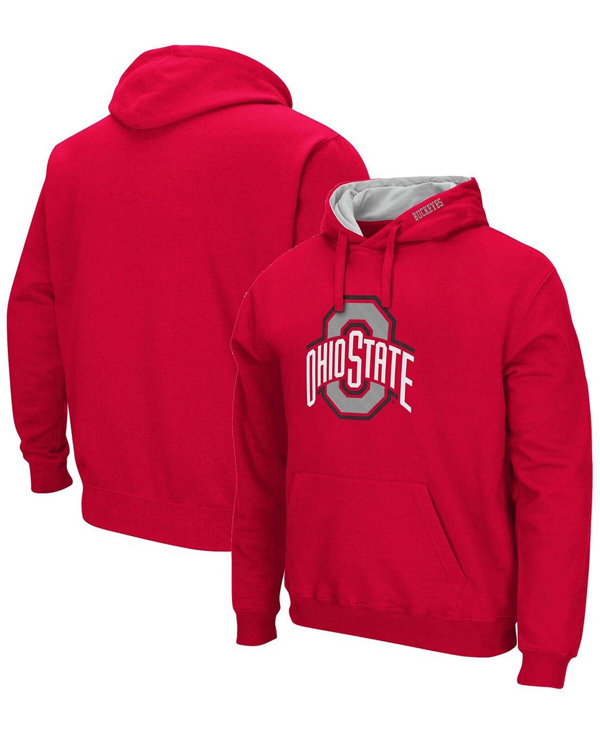 Мужской пуловер с капюшоном Scarlet Ohio State Buckeyes Arch Logo 3.0 Colosseum
Мужской пуловер с капюшоном Scarlet Ohio State Buckeyes Arch Logo 3.0 Colosseum