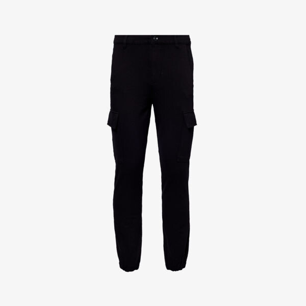 Брюки Cargo Chino стандартного кроя из эластичной ткани с зауженным поясом и поясом на кулиске 7 For All Mankind, черный
Брюки Cargo Chino стандартного кроя из эластичной ткани с зауженным поясом и поясом на кулиске 7 For All Mankind, черный
