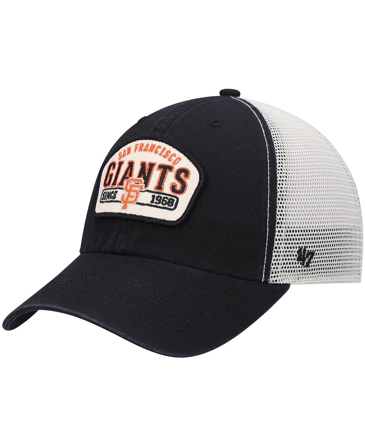 Мужская черная кепка San Francisco Giants Penwald Clean Up Trucker Snapback '47 '47 Brand
Мужская черная кепка San Francisco Giants Penwald Clean Up Trucker Snapback '47 '47 Brand