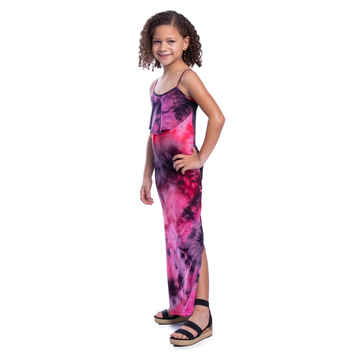 Розовое платье макси для девочек на бретельках Tie Dye для девочек 247 Comfort Kids
Розовое платье макси для девочек на бретельках Tie Dye для девочек 247 Comfort Kids