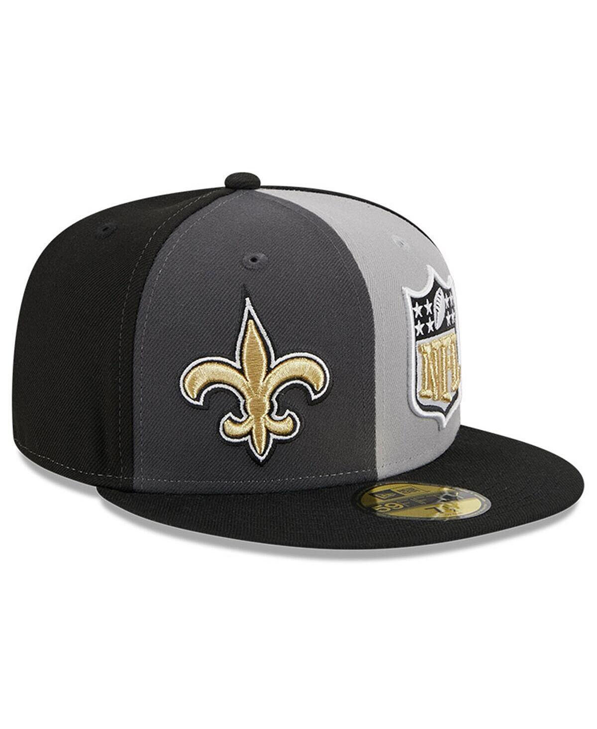 Мужская серо-черная приталенная шляпа New Orleans Saints 2023 Sideline 59FIFTY New Era
Мужская серо-черная приталенная шляпа New Orleans Saints 2023 Sideline 59FIFTY New Era