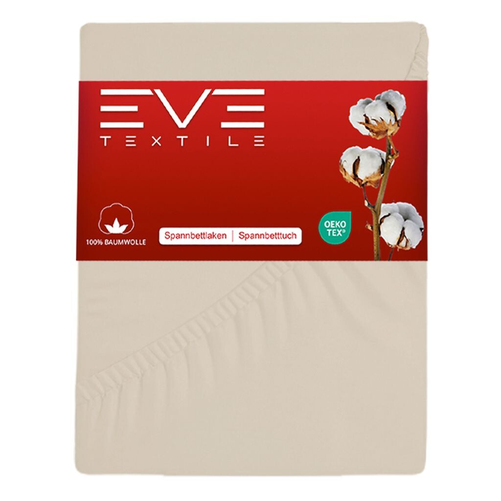 EVE Textile простыня 100 x 200 см кремовая простыня из 100% хлопка простыня простыня встроенные чехлы встроенная верхняя простыня простыни трикотаж Eve Textile GmbH
EVE Textile простыня 100 x 200 см кремовая простыня из 100% хлопка простыня простыня встроенные чехлы встроенная верхняя простыня простыни трикотаж Eve Textile GmbH