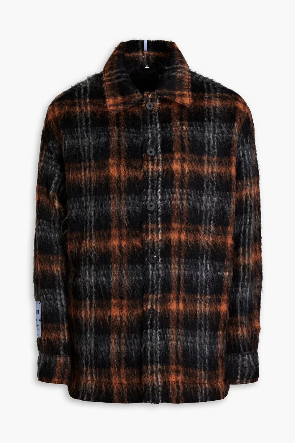 Жаккардовый жакет оверсайз с начесом из смесовой шерсти Mcq Alexander Mcqueen, оранжевый
Жаккардовый жакет оверсайз с начесом из смесовой шерсти Mcq Alexander Mcqueen, оранжевый