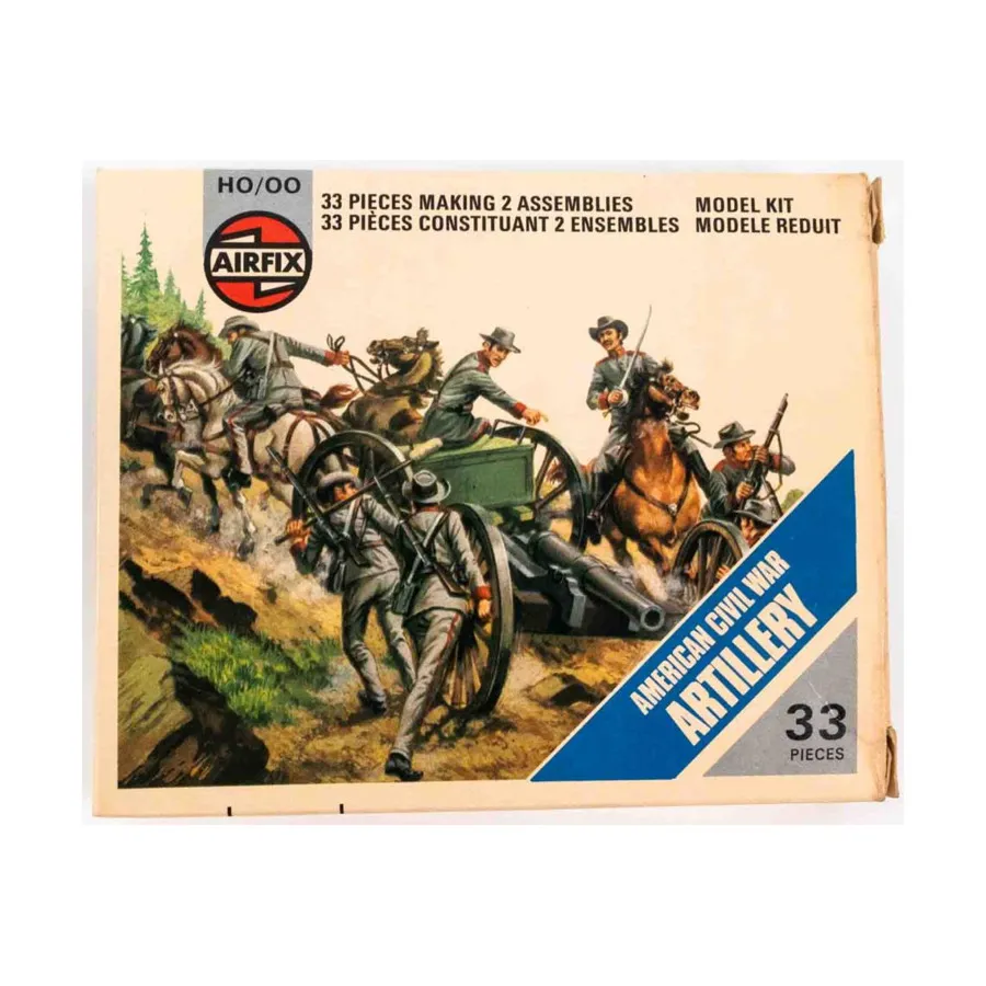 Артиллерия Гражданской войны в США (издание 1975 г.), Historical Plastic Figures (HO & OO Scale)
Артиллерия Гражданской войны в США (издание 1975 г.), Historical Plastic Figures (HO & OO Scale)
