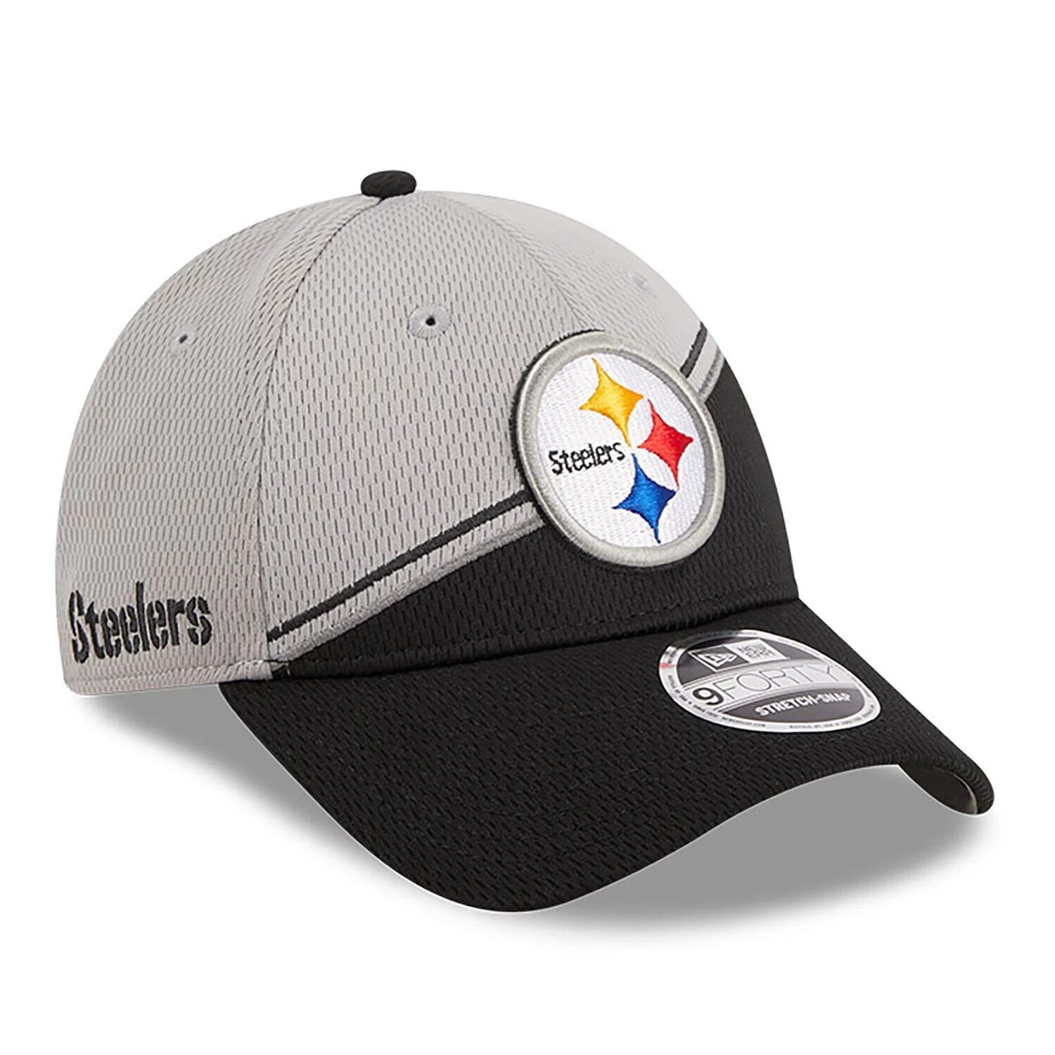 Мужская регулируемая кепка New Era Grey/Black Pittsburgh Steelers 2023 Sideline 9FORTY
Мужская регулируемая кепка New Era Grey/Black Pittsburgh Steelers 2023 Sideline 9FORTY