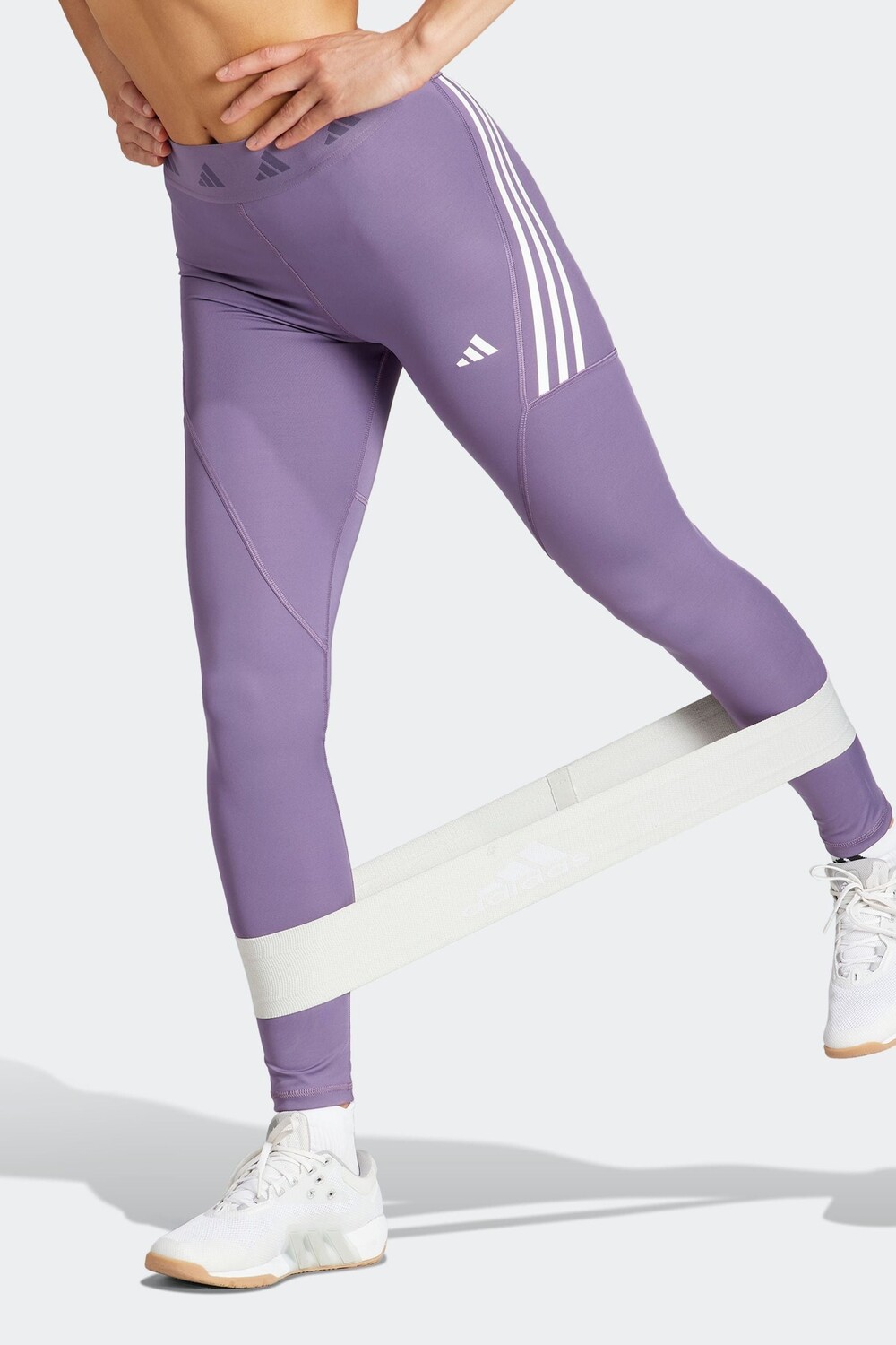 Полноразмерные леггинсы Performance Training Techfit Hyperglam adidas, фиолетовый
Полноразмерные леггинсы Performance Training Techfit Hyperglam adidas, фиолетовый