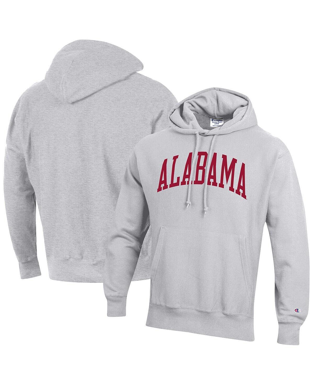Мужской серый флисовый пуловер с капюшоном Alabama Crimson Tide, большой и высокий, с обратным переплетением, толстовка Champion
Мужской серый флисовый пуловер с капюшоном Alabama Crimson Tide, большой и высокий, с обратным переплетением, толстовка Champion