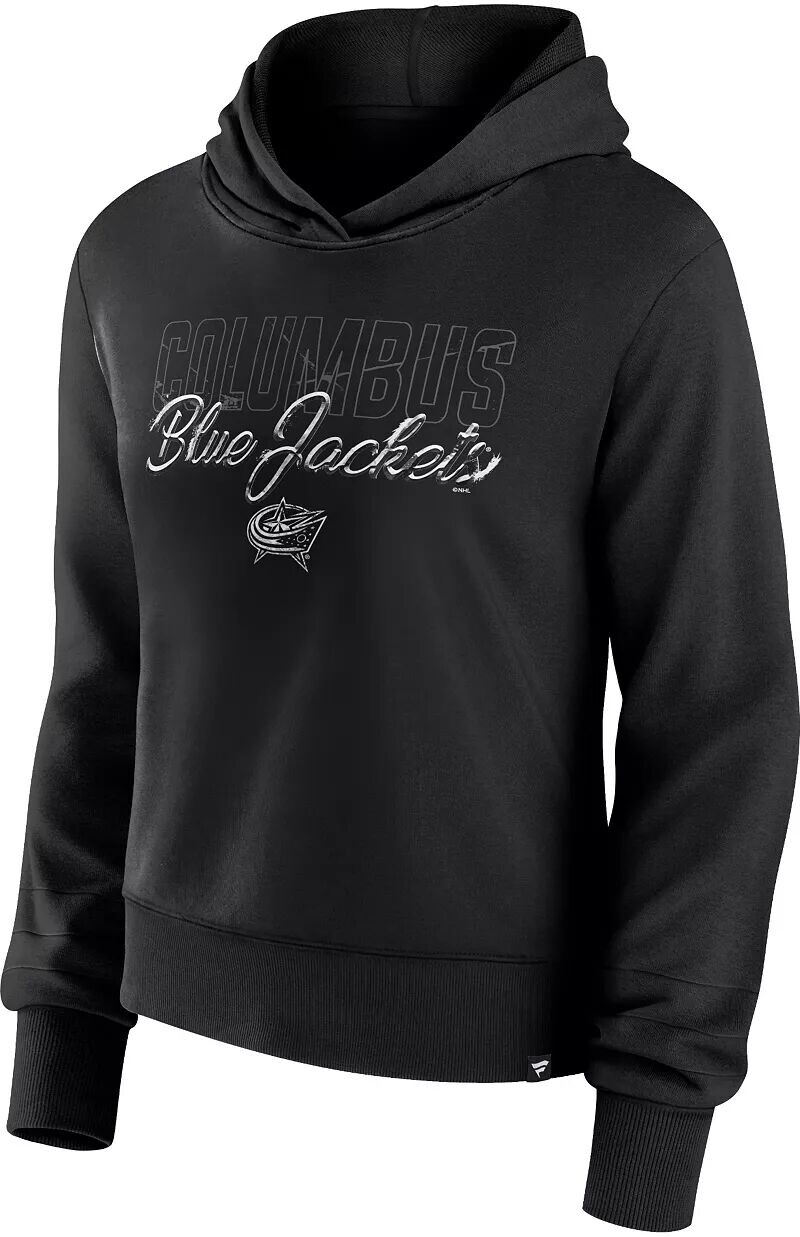 Женская черная пуловерная толстовка с капюшоном Columbus Blue Jackets НХЛ Iced Out
Женская черная пуловерная толстовка с капюшоном Columbus Blue Jackets НХЛ Iced Out