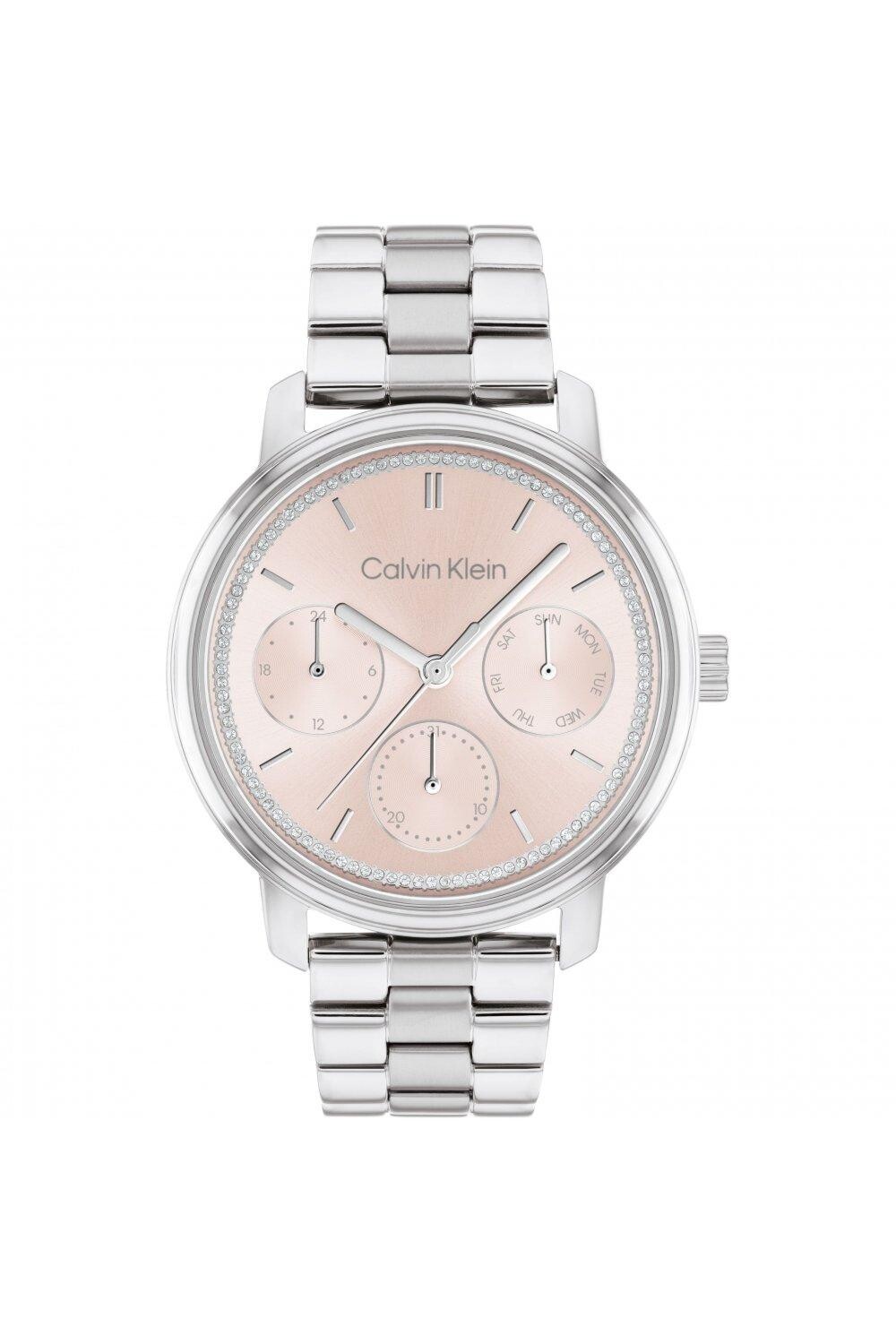 Модные аналоговые часы из блестящей нержавеющей стали - 25200176 CALVIN KLEIN, розовый
Модные аналоговые часы из блестящей нержавеющей стали - 25200176 CALVIN KLEIN, розовый