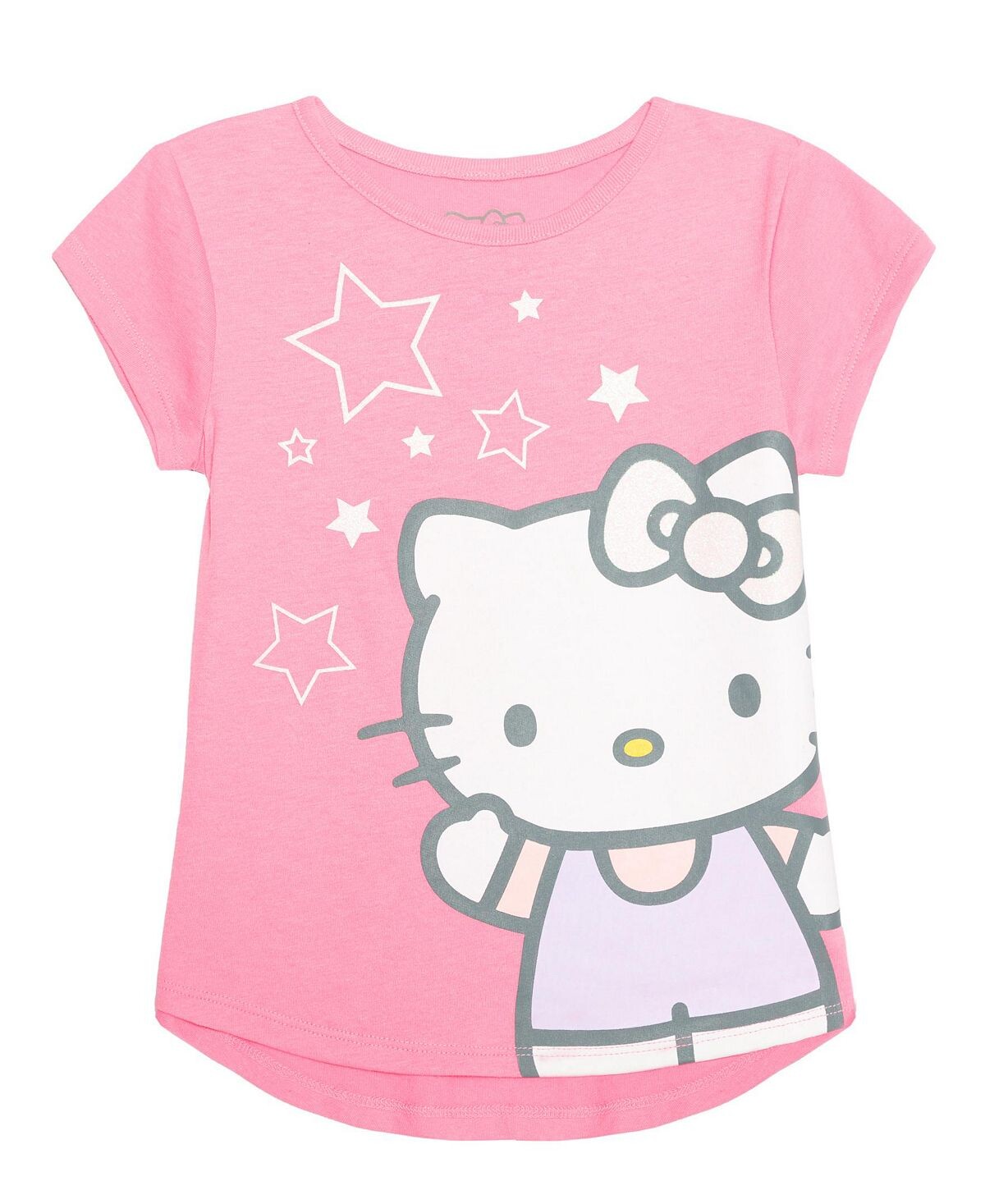 Футболка с короткими рукавами и звездами для маленьких девочек Hello Kitty
Футболка с короткими рукавами и звездами для маленьких девочек Hello Kitty