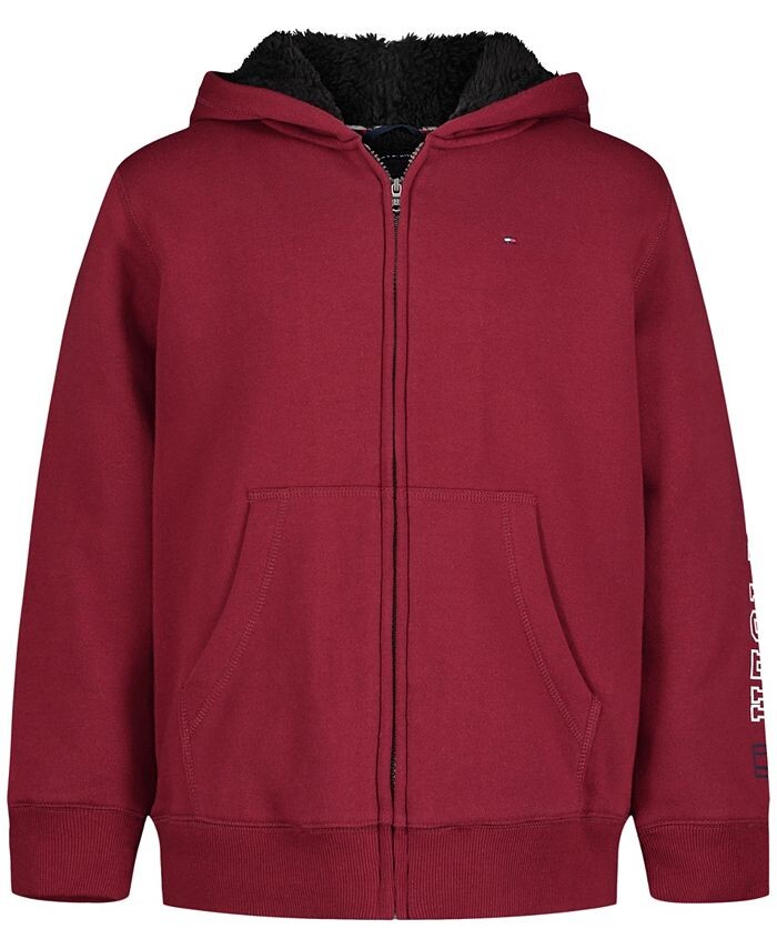 Толстовка с длинными рукавами и молнией из шерпы Little Boys Screen Tommy Hilfiger, красный
Толстовка с длинными рукавами и молнией из шерпы Little Boys Screen Tommy Hilfiger, красный