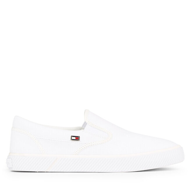 Кроссовки Tommy Hilfiger Vulc Canvas Slip-On Sneaker FW0FW08065 White YBS, белый
Кроссовки Tommy Hilfiger Vulc Canvas Slip-On Sneaker FW0FW08065 White YBS, белый