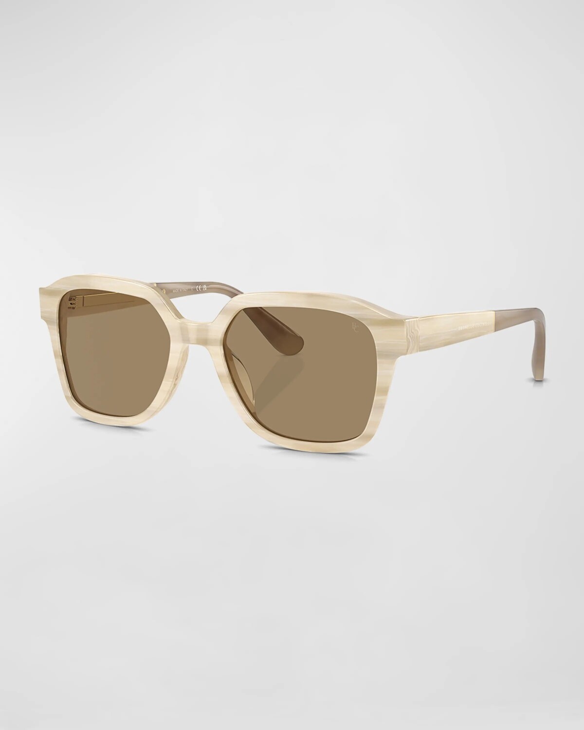 Современные квадратные солнцезащитные очки из ацетата Brunello Cucinelli, цвет Light Brown
Современные квадратные солнцезащитные очки из ацетата Brunello Cucinelli, цвет Light Brown