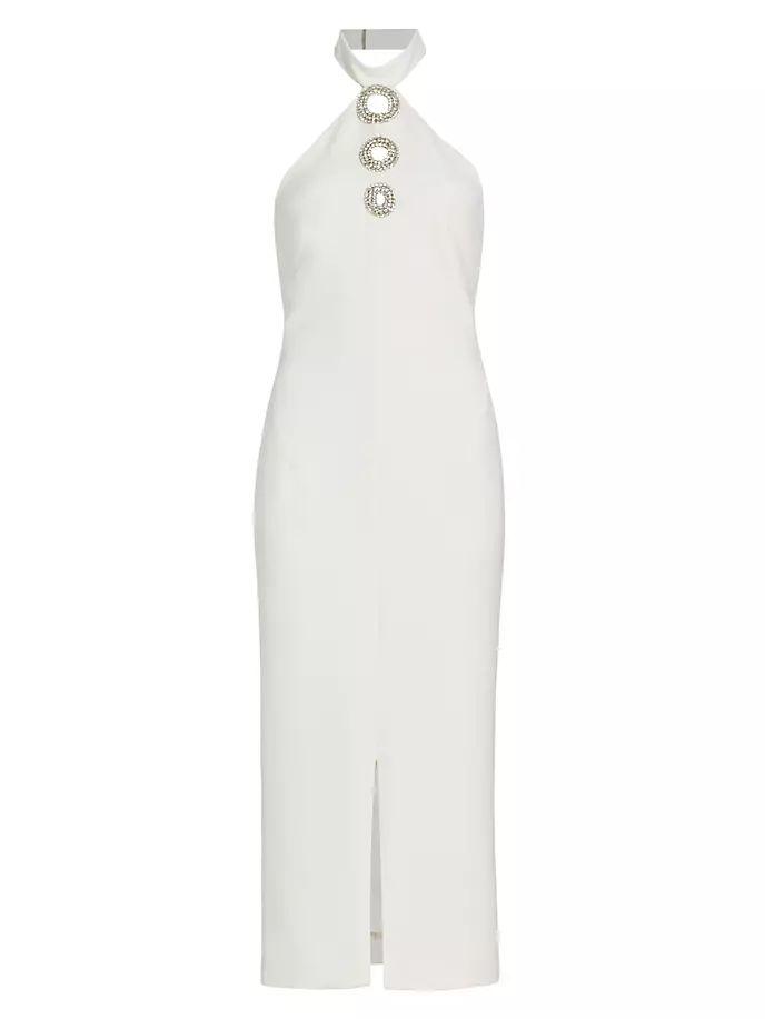 Платье Zeanep из плотного крепа с бретельками и декором Safiyaa, цвет ivory with crystal
Платье Zeanep из плотного крепа с бретельками и декором Safiyaa, цвет ivory with crystal