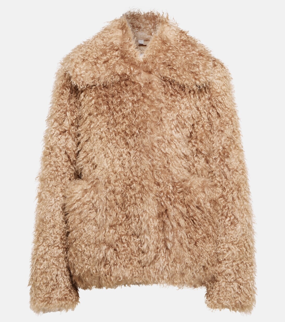 Куртка из искусственного меха с добавлением шерсти и мохера BURBERRY, коричневый
Куртка из искусственного меха с добавлением шерсти и мохера BURBERRY, коричневый