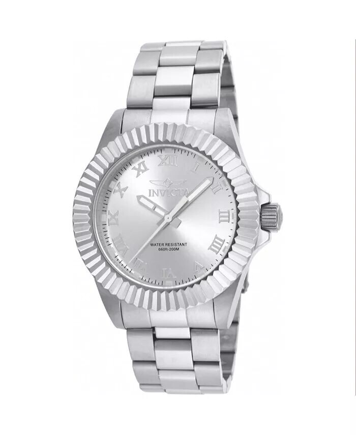 Мужские часы 16736 Pro Diver Quartz с 3 стрелками и серебряным циферблатом Invicta, серебро
Мужские часы 16736 Pro Diver Quartz с 3 стрелками и серебряным циферблатом Invicta, серебро