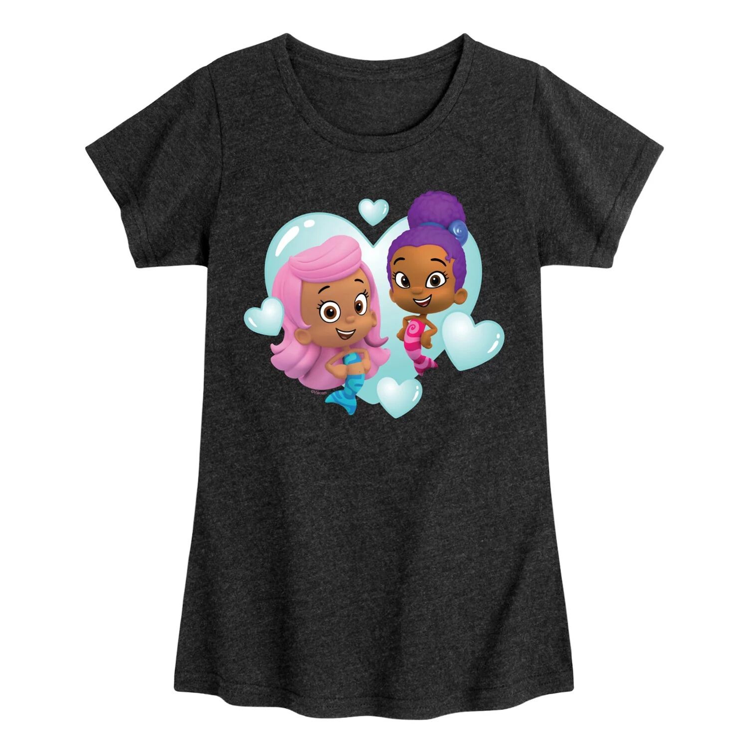 Футболка с рисунком Bubble Guppies Molly & Zooli для девочек 7–16 лет Licensed Character, черный
Футболка с рисунком Bubble Guppies Molly & Zooli для девочек 7–16 лет Licensed Character, черный