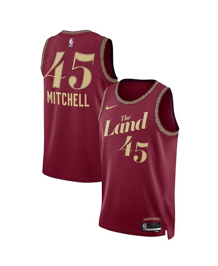 Мужская и женская майка Donovan Mitchell Wine Cleveland Cavaliers 2023/24 Swingman — City Edition Nike, фиолетовый
Мужская и женская майка Donovan Mitchell Wine Cleveland Cavaliers 2023/24 Swingman — City Edition Nike, фиолетовый