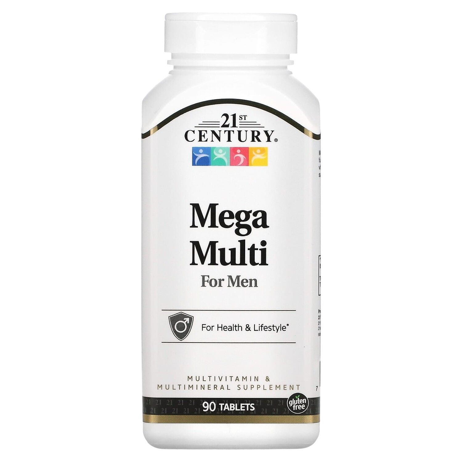 Mega Multi, для мужчин, мультивитамины и мультиминералы, 90 таблеток, 21st Century
Mega Multi, для мужчин, мультивитамины и мультиминералы, 90 таблеток, 21st Century
