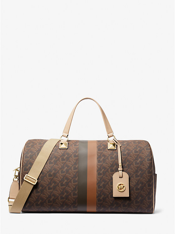 Эксклюзивная сумка Greyson в полоску с фирменным логотипом Empire Michael Kors, коричневый
Эксклюзивная сумка Greyson в полоску с фирменным логотипом Empire Michael Kors, коричневый