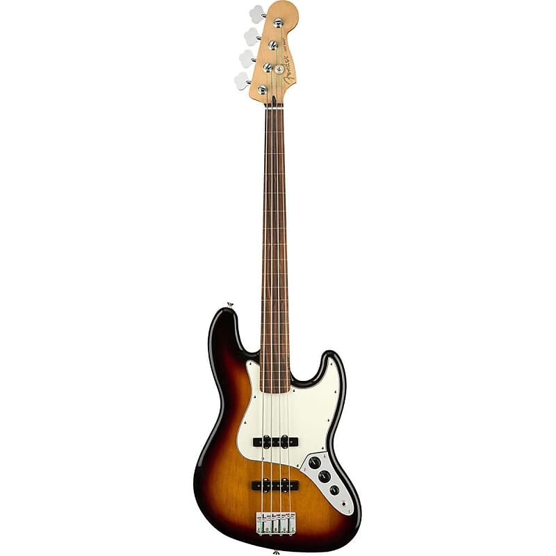 Басс гитара Fender Player Series Jazz Bass Guitar Fretless PF in 3-Color Sunburst
Басс гитара Fender Player Series Jazz Bass Guitar Fretless PF in 3-Color Sunburst