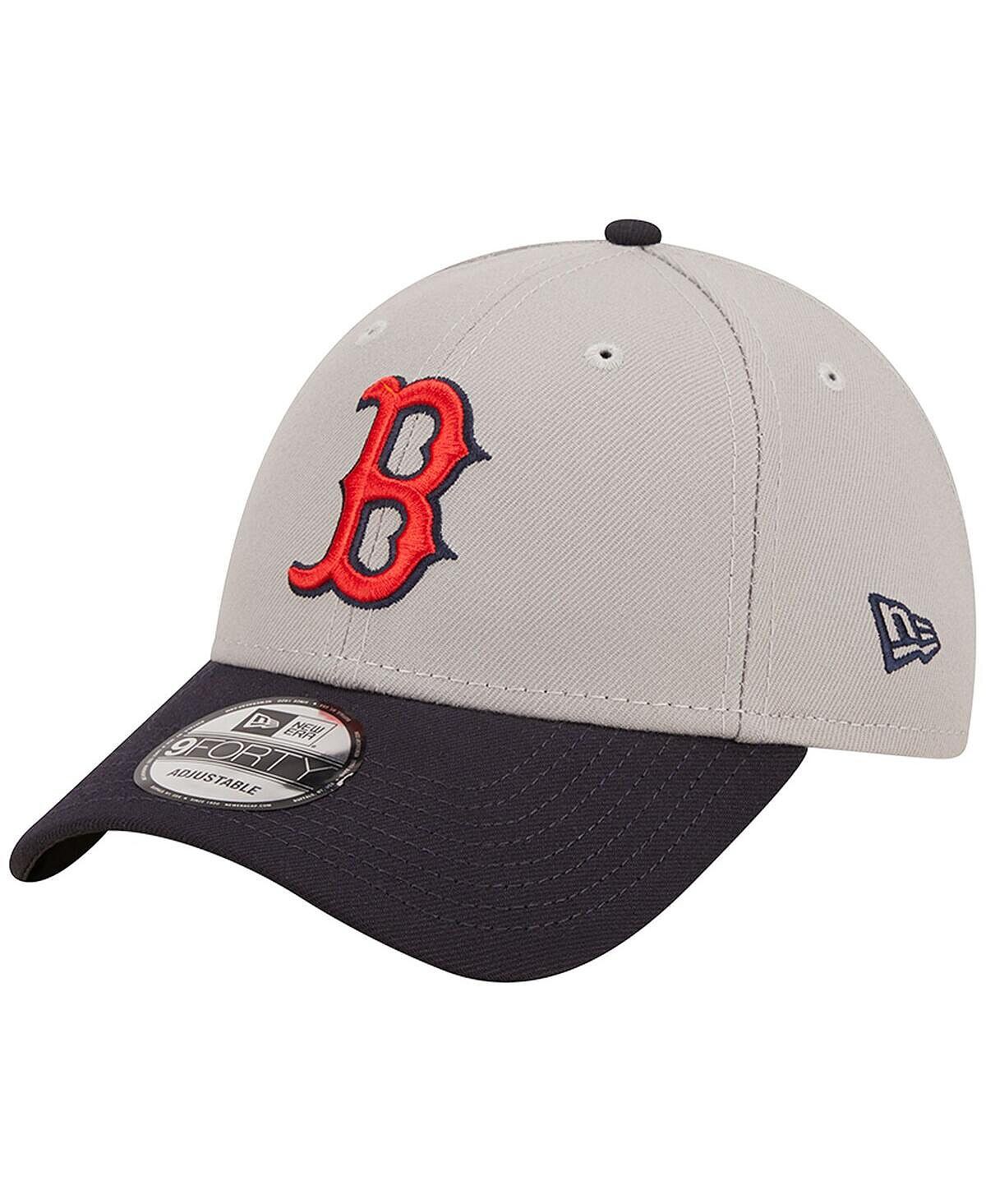 Мужская серо-темно-синяя регулируемая кепка Boston Red Sox League 9FORTY New Era
Мужская серо-темно-синяя регулируемая кепка Boston Red Sox League 9FORTY New Era