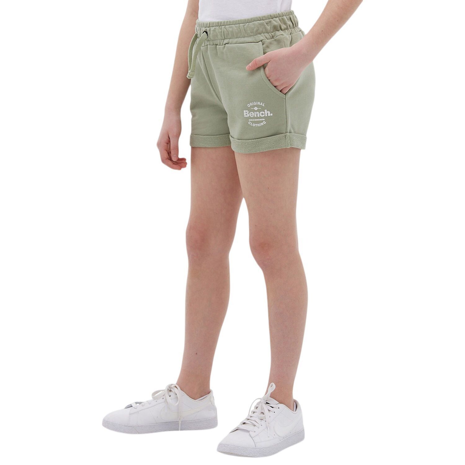 Флисовые шорты для бега с блестками Girls Bench DNA, стандартный цвет, с боковым карманом и манжетами Bench DNA
Флисовые шорты для бега с блестками Girls Bench DNA, стандартный цвет, с боковым карманом и манжетами Bench DNA