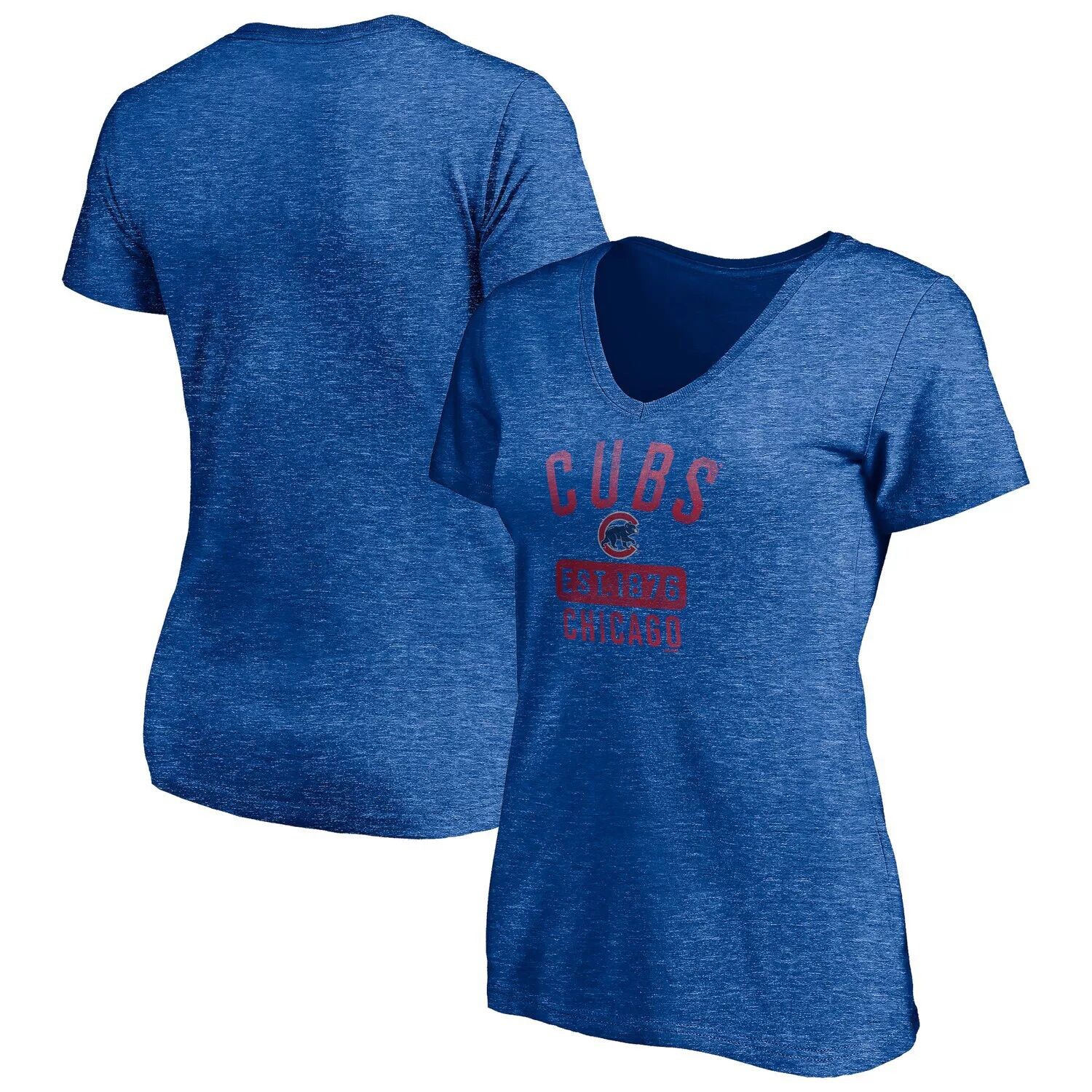 Женская футболка Fanatics с логотипом Royal Chicago Cubs Old Time Favorite с v-образным вырезом Fanatics
Женская футболка Fanatics с логотипом Royal Chicago Cubs Old Time Favorite с v-образным вырезом Fanatics