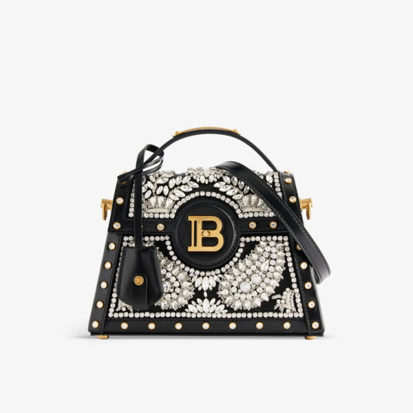 Кожаная сумка через плечо b-buzz dynasty, украшенная кристаллами Balmain, цвет noir/cristal
Кожаная сумка через плечо b-buzz dynasty, украшенная кристаллами Balmain, цвет noir/cristal