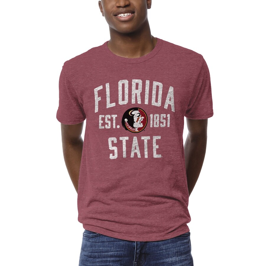 Футболка с коротким рукавом League Collegiate Wear Florida State Seminoles, гранатовый
Футболка с коротким рукавом League Collegiate Wear Florida State Seminoles, гранатовый