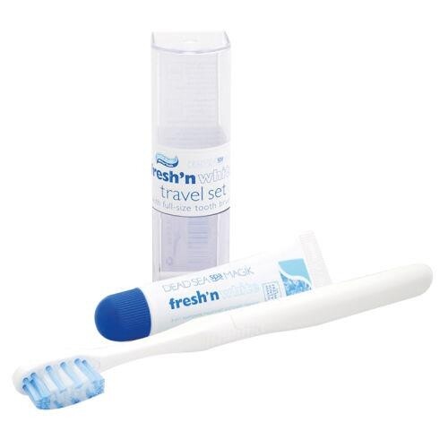 Dead Sea Spa Magik Fresh'n White Дорожный набор 15 мл Ополаскиватель для полости рта
Dead Sea Spa Magik Fresh'n White Дорожный набор 15 мл Ополаскиватель для полости рта