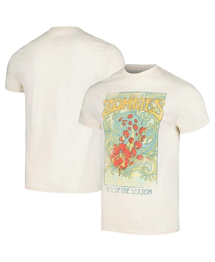 Мужская кремовая футболка с потертым рисунком The Zombies Time of the Season Manhead Merch, слоновая кость/кремовый
Мужская кремовая футболка с потертым рисунком The Zombies Time of the Season Manhead Merch, слоновая кость/кремовый