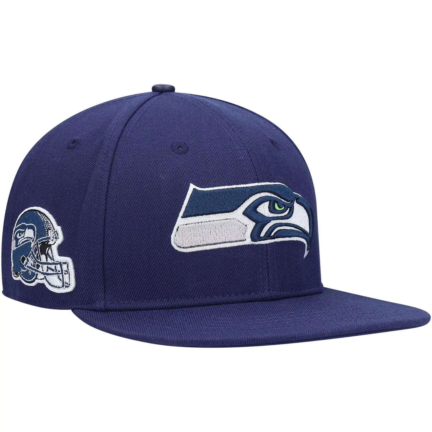 Мужская кепка Snapback с логотипом Pro Standard College Navy Seattle Seahawks Logo II
Мужская кепка Snapback с логотипом Pro Standard College Navy Seattle Seahawks Logo II
