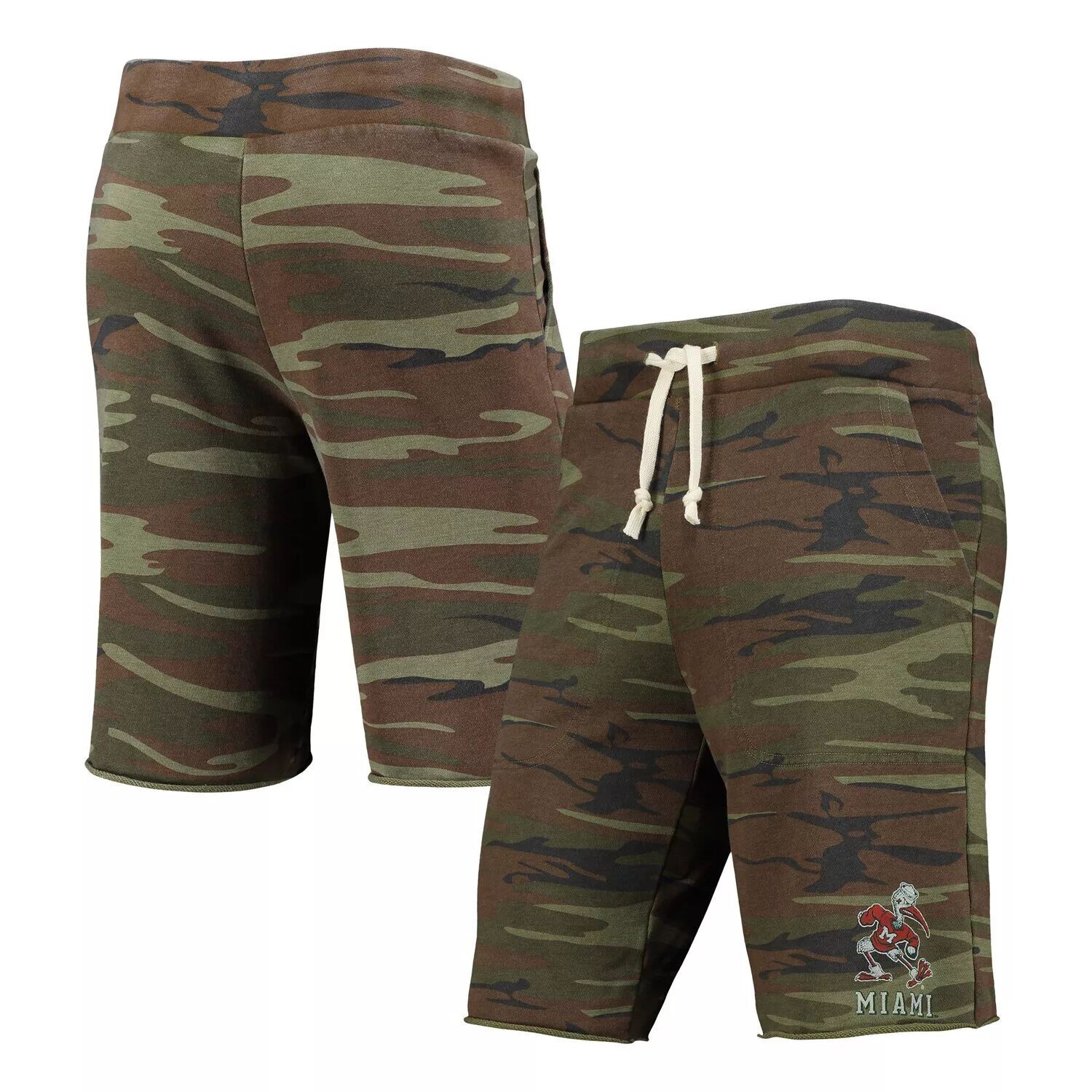 Мужские шорты с камуфляжным принтом и альтернативной одеждой Miami Hurricanes Victory Lounge Shorts
Мужские шорты с камуфляжным принтом и альтернативной одеждой Miami Hurricanes Victory Lounge Shorts
