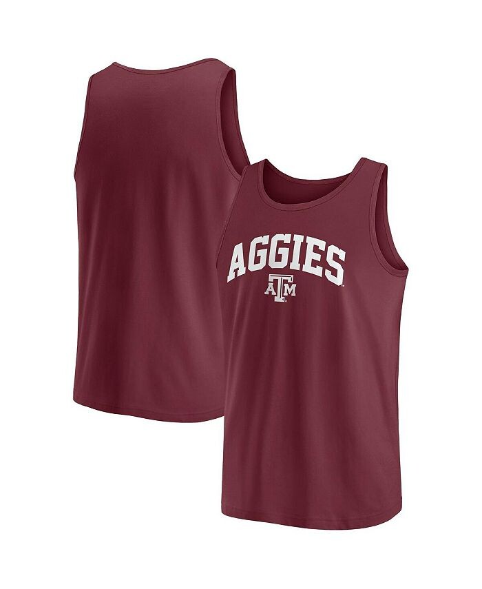 Мужская темно-бордовая майка Texas A&M Aggies Block Arch с фирменным логотипом Fanatics, красный
Мужская темно-бордовая майка Texas A&M Aggies Block Arch с фирменным логотипом Fanatics, красный