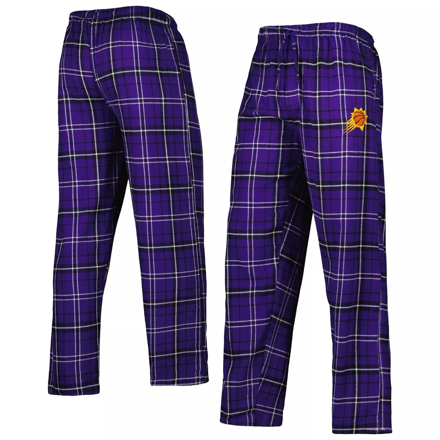Мужские спортивные фланелевые пижамные штаны в клетку Phoenix Suns Ultimate Purple/Black
Мужские спортивные фланелевые пижамные штаны в клетку Phoenix Suns Ultimate Purple/Black
