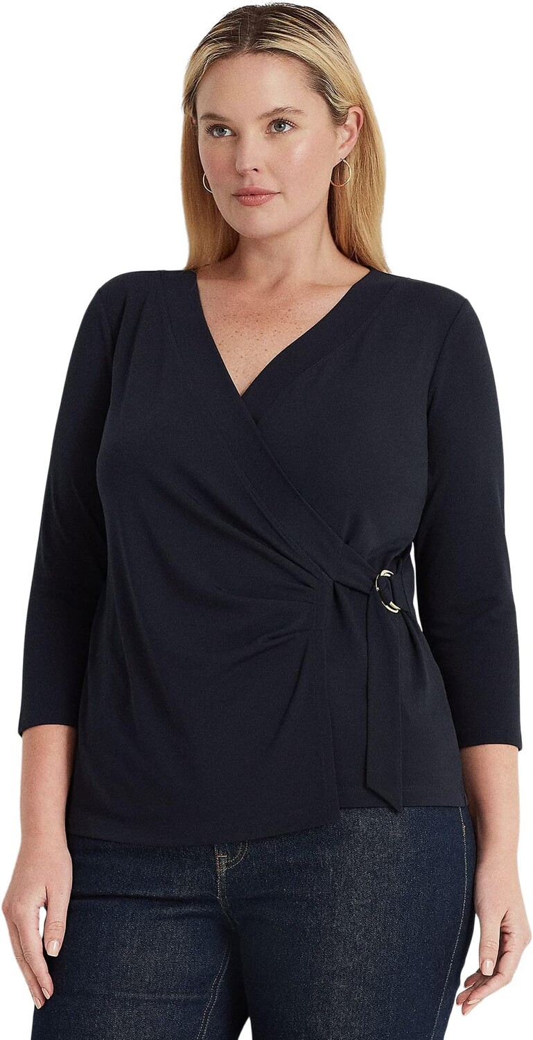 Топ больших размеров из эластичного джерси LAUREN Ralph Lauren, цвет Lauren Navy
Топ больших размеров из эластичного джерси LAUREN Ralph Lauren, цвет Lauren Navy