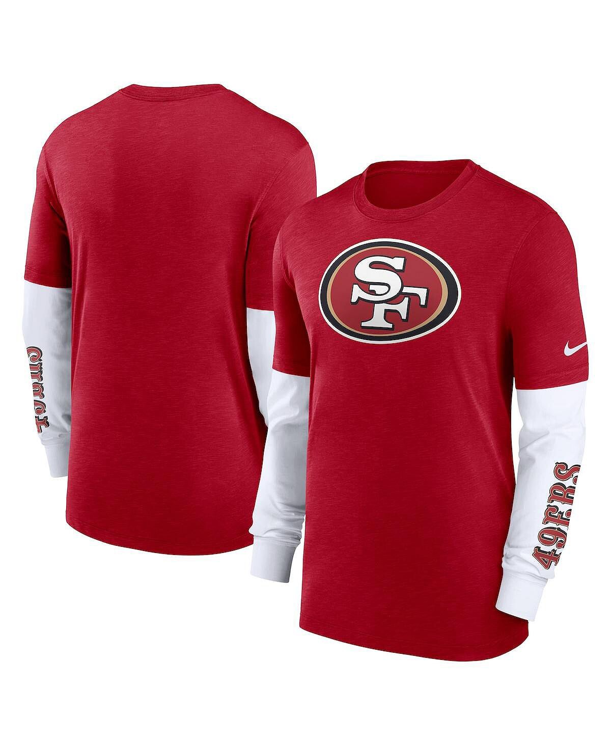 Мужская футболка с длинным рукавом Heather Scarlet San Francisco 49ers Slub Fashion Nike
Мужская футболка с длинным рукавом Heather Scarlet San Francisco 49ers Slub Fashion Nike