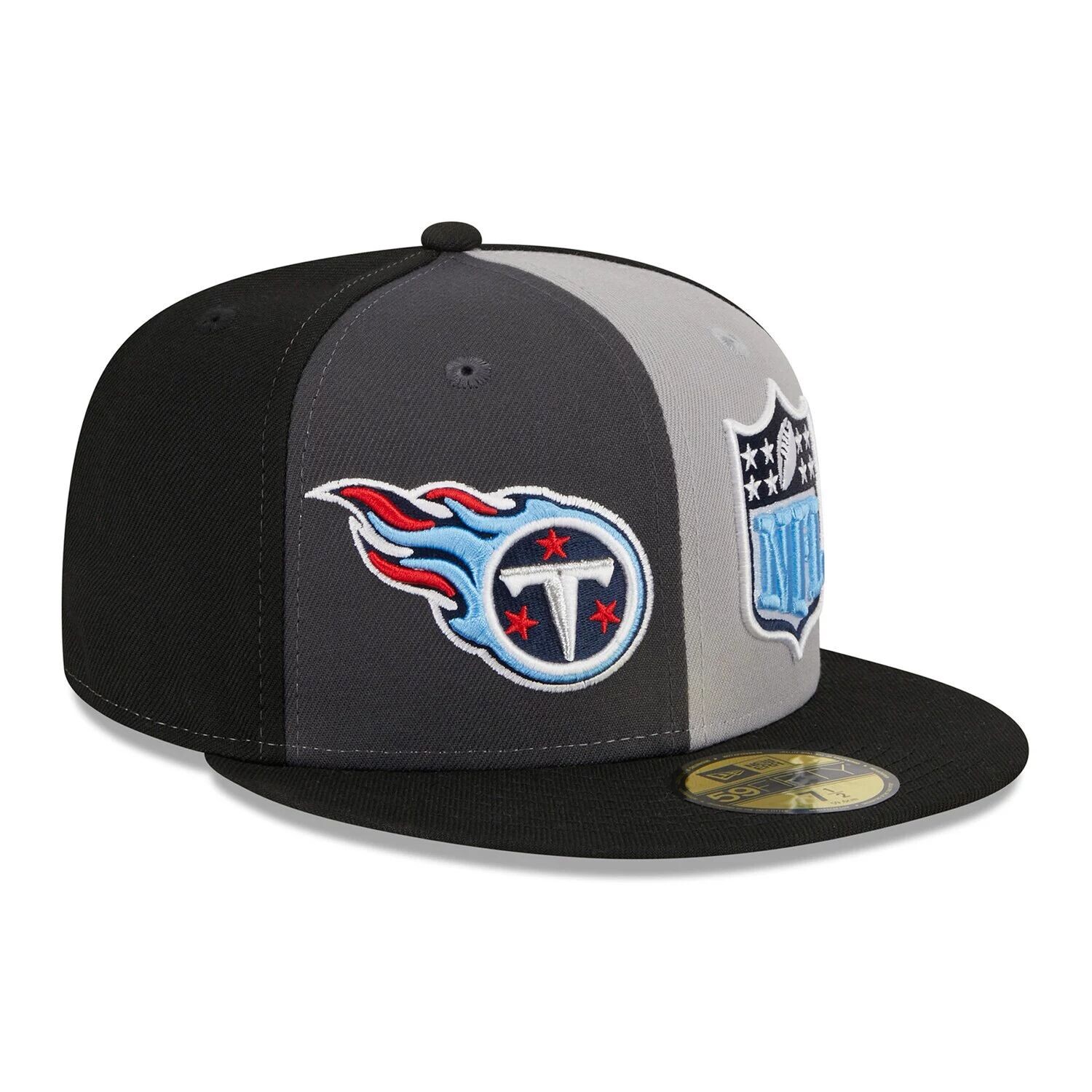 Мужская облегающая шляпа New Era серо-черная Tennessee Titans 2023 Sideline 59FIFTY
Мужская облегающая шляпа New Era серо-черная Tennessee Titans 2023 Sideline 59FIFTY