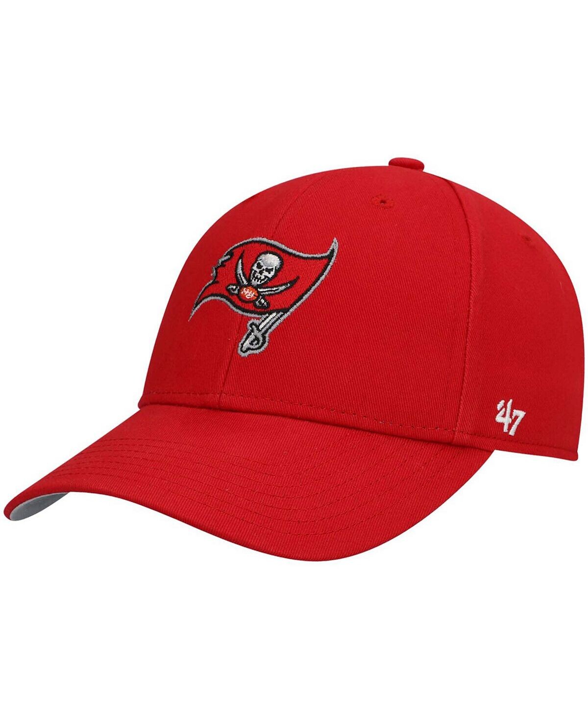 Красная регулируемая кепка Tampa Bay Buccaneers Basic Team MVP для мальчиков и девочек для малышей '47 Brand
Красная регулируемая кепка Tampa Bay Buccaneers Basic Team MVP для мальчиков и девочек для малышей '47 Brand
