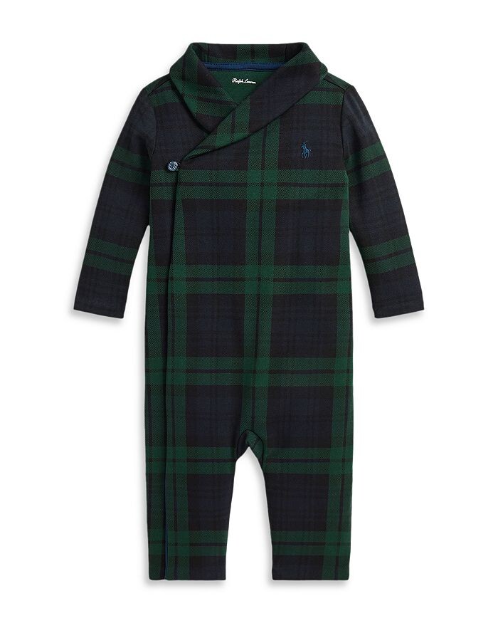 Комбинезон с шалью в клетку для мальчиков Polo Ralph Lauren — для малышей, черный
Комбинезон с шалью в клетку для мальчиков Polo Ralph Lauren — для малышей, черный