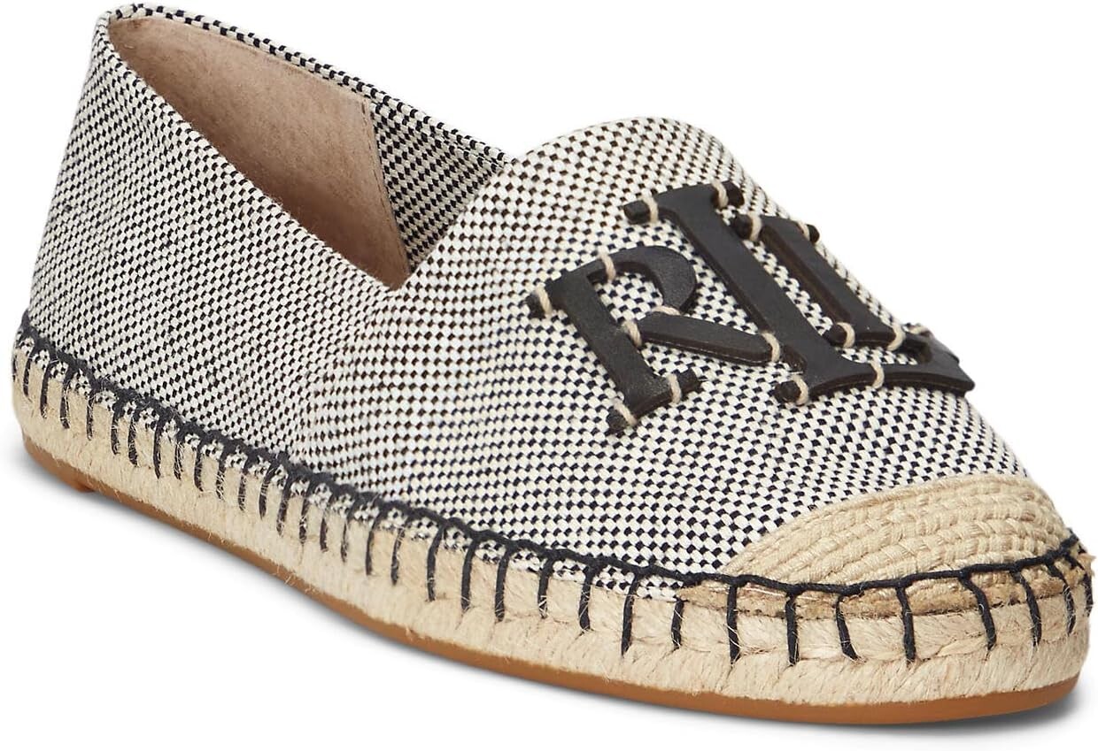 Балетки Cameryn III Canvas & Leather Espadrille LAUREN Ralph Lauren, цвет Natural/Black/Black
Балетки Cameryn III Canvas & Leather Espadrille LAUREN Ralph Lauren, цвет Natural/Black/Black