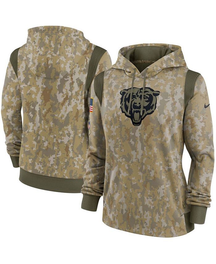 Женский оливковый пуловер с капюшоном Chicago Bears 2021 Salute To Service Therma Performance Nike, зеленый
Женский оливковый пуловер с капюшоном Chicago Bears 2021 Salute To Service Therma Performance Nike, зеленый