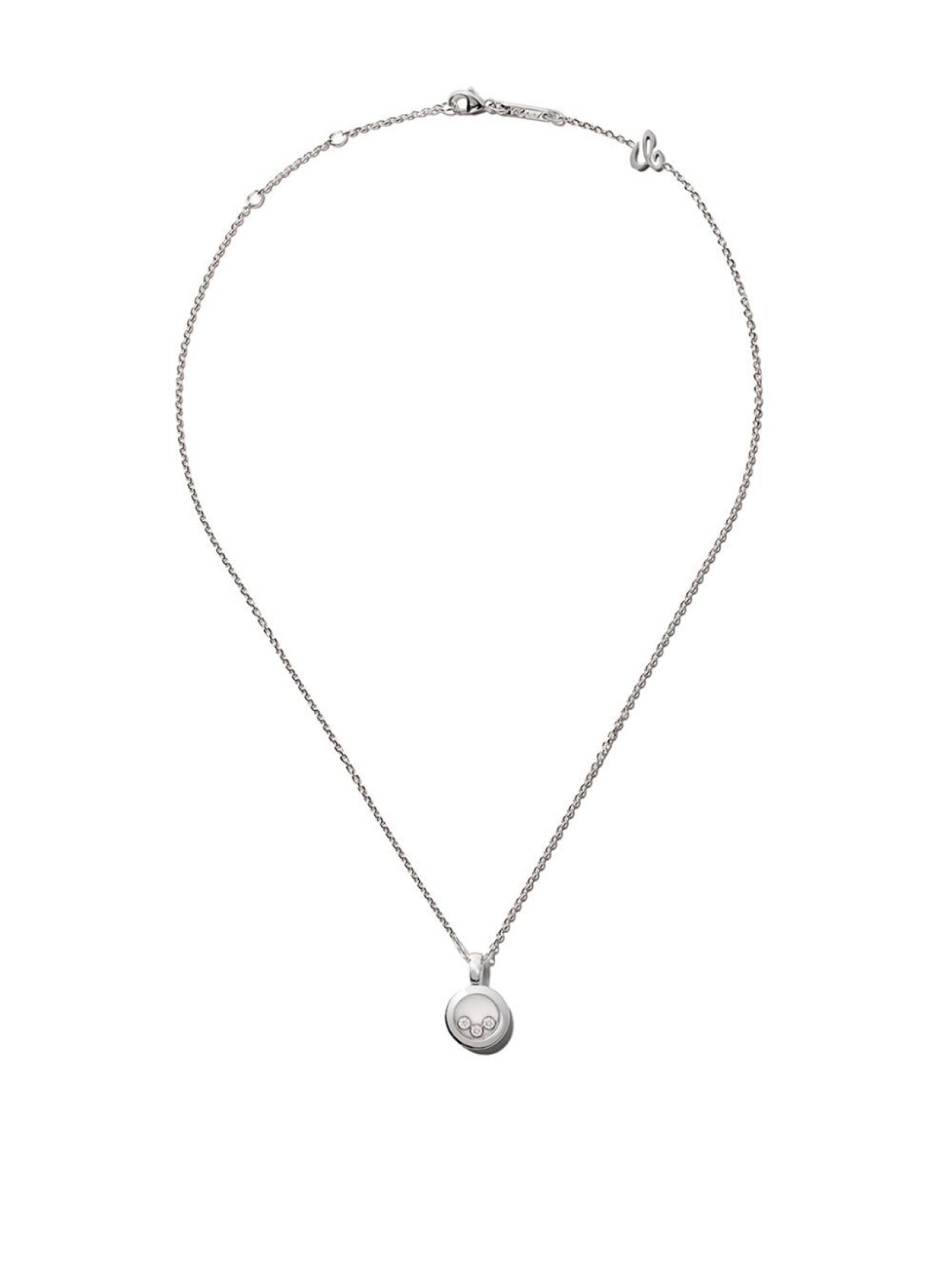 Колье Happy Diamonds Icons из белого золота с бриллиантами Chopard, серебряный
Колье Happy Diamonds Icons из белого золота с бриллиантами Chopard, серебряный